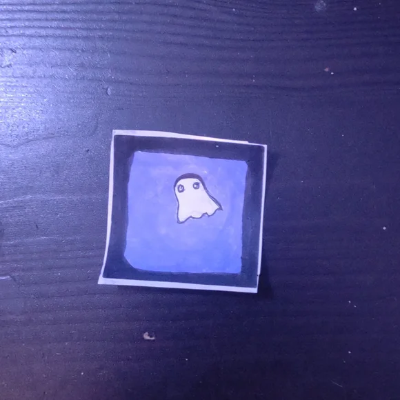 Handmade sticker pack , little ghostie bois - Picture 2 of 7